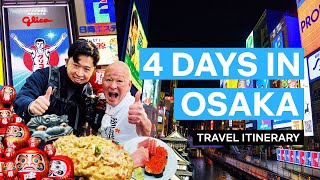 How to Spend 4 Days in Osaka  A Travel Itinerary [upl. by Sokram455]