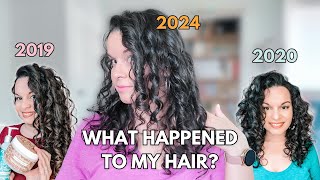 MY NATURAL HAIR TEXTURE CHANGED lets talk about it [upl. by Nessa]