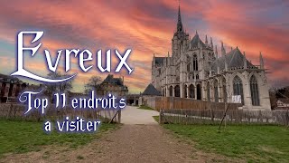 Evreux top 11 des endroits à visiter [upl. by Allis]