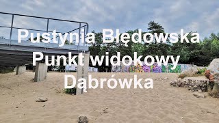 Pustynia Błędowska Punkt widokowy Dąbrówka Chechło Małopolskie Polska Poland [upl. by Pate]