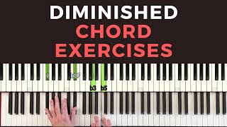 The Right Way to Use Diminished Chords for Jazz Piano [upl. by Elletnuahc]