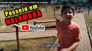 Passeio em Holambra  Parque cidade das crianças holambra cidadedasflores [upl. by Ninahs]