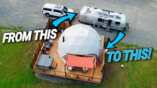 48 Hours in a Dome Wolfville Nova Scotia Canada [upl. by Dj]