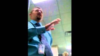 TSA Manager allowing molestation of a passenger at St PetersburgClearwater Airport [upl. by Lowenstein169]