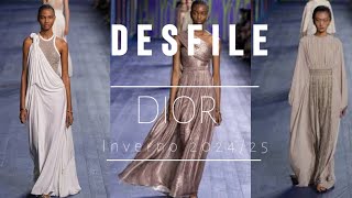 Desfile Dior Inverno 20242025 [upl. by Yarised126]