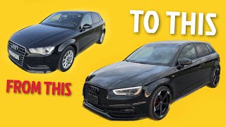 BUILDING AN AUDI A3 IN 10 MINUTES [upl. by Aihsenrad]