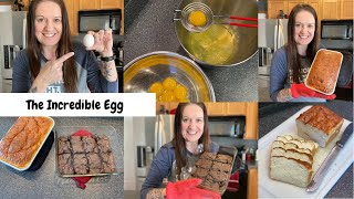 Egg White Bread amp Egg Yolk Brownies [upl. by Kattie]