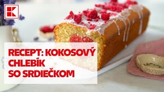 Recept Kokosový chlebík so srdiečkom  Kaufland [upl. by Pallaten442]