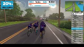 Race 2 Cobbled Climbs Zwift Academy D Gold [upl. by Gessner]