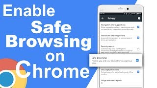 How to Enable Safe Browsing on Chrome on Android [upl. by Hausner]