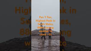 WALES Pen Y Fan 886m above sea levelhighest Peak in South Wales [upl. by Kcirdehs]