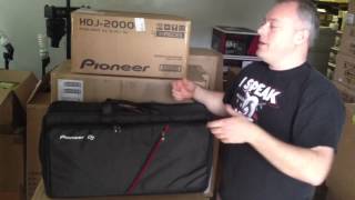 PIONEER DJCSC5 Soft Case Bag Backpack for DDJSX DDJT1 DDJS1  agiprodjcom [upl. by Beauvais]