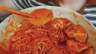 asmr mukbang spicy food videos [upl. by Halet638]