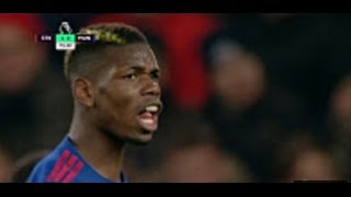 Paul Pogba vs Stoke City Away 21012017 720i [upl. by Bortman]