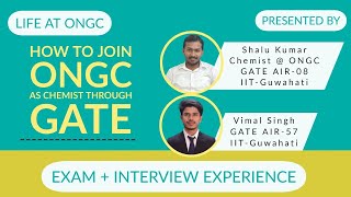 ONGC Interview ExperienceLife at ONGC How to Join ONGC through GATE  Chemistry  Strategy [upl. by Doownil348]