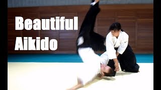 Strong and Beautiful Aikido  Hiromi Matsuoka 4 dan [upl. by Esiled]