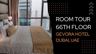 The Gevora Hotel  Deluxe Room Review quotTHE WORLDS TALLEST HOTELquot  Dubai 2021 [upl. by Ellehcil]