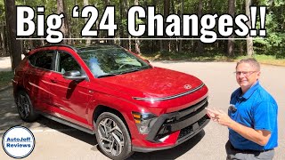 2024 Hyundai Kona Review amp Drive  A LOT Has Changed for 2024 [upl. by Ilan]