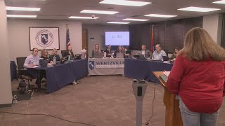 Whistleblower allegations during Wentzville School Board meeting [upl. by Battat]