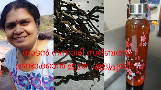 നാടൻ നന്നാരി സർബത്ത് ഉണ്ടാക്കി നോക്കൂ  Nannari Sarbath Recipe  നറുനീണ്ടി സർബത്ത്  Health Drink [upl. by Wrightson]