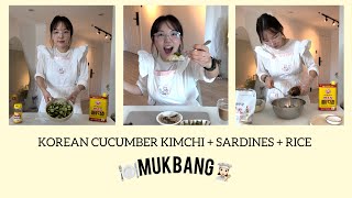 Make Cucumber Kimchi With Me👩🏻‍🍳🥒  Easiest Recipe  Dasuri Choi [upl. by Knah]