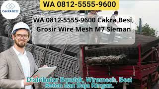 WA 081255559600 Cakra Besi Grosir Wire Mesh M7 Sleman [upl. by Olwen]