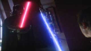 Luke Skywalker and Darth Vader Bespin Duel HD [upl. by Airamasor]