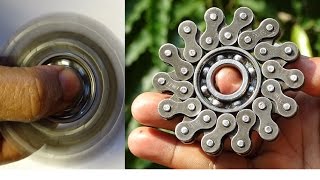 HOW TO MAKE A FIDGET SPINNER IN 5 Minutes  Easy Way [upl. by Enawtna]