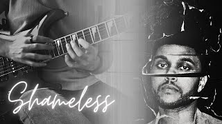 The Weeknd  Shameless  Guitar Solo Cover [upl. by Mello923]