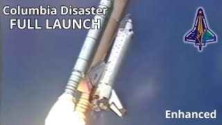 Columbia Disaster Full Launch Countdown  STS107 [upl. by Ennaesor596]