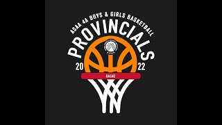 2022 ASAA 4A Boys Basketball Provincials Saturday Afternoon Cardston [upl. by Howlond]