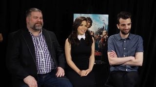 How to Train Your Dragon 3s Jay Baruchel amp America Ferrera on 10 Years of Adventure  Interview [upl. by Ellevehs]