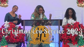 Christmas Eve Service 2023  Harvest Temple Christian Center [upl. by Guarino493]