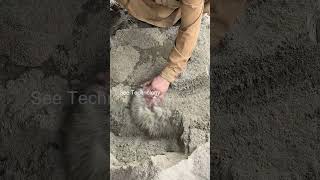 diy cement projects seetechnology satisfying youtubeshorts [upl. by Ashleigh]