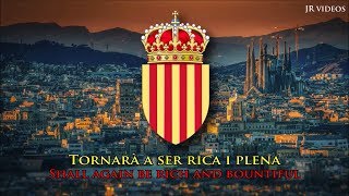 Anthem of Catalonia CAEN lyrics  Himne nacional de Catalunya [upl. by Abram]