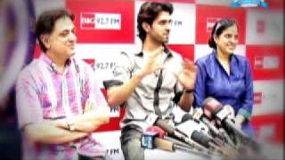 Harman Baweja Promotes Love Story 2050 at Big FM [upl. by Rabush]