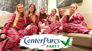 CENTER PARCS VLOG Part 1 Woodland Lodge Tour Badminton Dinner at Hucks amp Winter Wonderland Walk [upl. by Yalhsa]