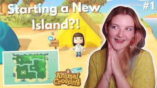 Starting a Brand New Island in Animal Crossing New Horizons Ep1 [upl. by Vin228]