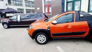 Dacia Duster LIMO Duster 2022 PickUP Renault Alpine la Salon Stundent Auto MihaiAlbertMatincu [upl. by Henriette]