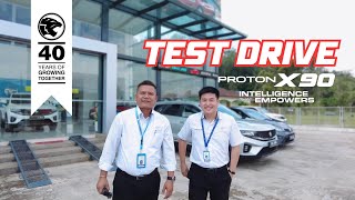 Test Drive PROTON X90 di Bandar Bentong Pahang [upl. by Inaoj]