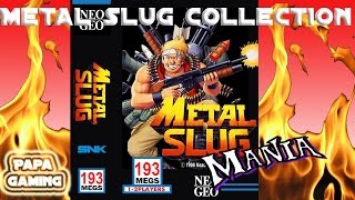 Papa gaming Metal slug mania collection PS1PS2 [upl. by Baynebridge]