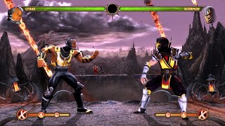 Mortal Kombat 9  Human Cyrax  Expert Ladder  Gameplay 1080p  60ᶠᵖˢ ✔ [upl. by Gosnell937]