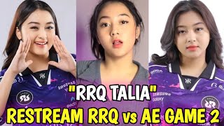 RRQ TALIA RESTREAM RRQ vs AE MATCH 2 HOK Championship indonesia⁉️ [upl. by Fabrice]