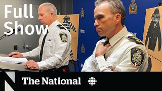 CBC News The National  Winnipeg homicides Royal controversy Canada’s World Cup journey [upl. by Coriss]