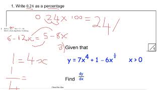 A Level Maths Exam Revision Paper 2 AQA EDEXCEL OCR A OCR MEI Exam Revision 2024 [upl. by Croix]