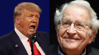 Noam Chomsky labels Donald Trump a megalomaniac psychopath [upl. by Gnilrits]