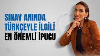 Sınav Anında Türkçeyle İlgili En Önemli İpucu  LGS2023  Neslihan ÇOPUR [upl. by Therine]