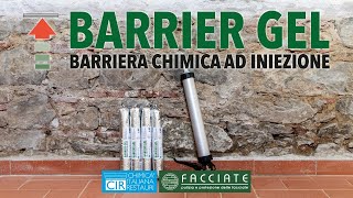 BARRIER GEL  La barriera chimica ad iniezione [upl. by Wengert]