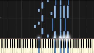 Tiesto  Adagio For Strings Piano Tutorial Synthesia [upl. by Leaw]