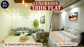 3BHK Flat in Chhatarpur South Delhi  Chhatarpur Properties  Flat in Chhatarpur with 90 Home Loan [upl. by Akirdna]